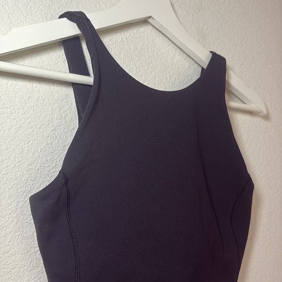 Lululemon Align High Neck Black Crop Black Tank Top size 2 - Picture 3 of 6